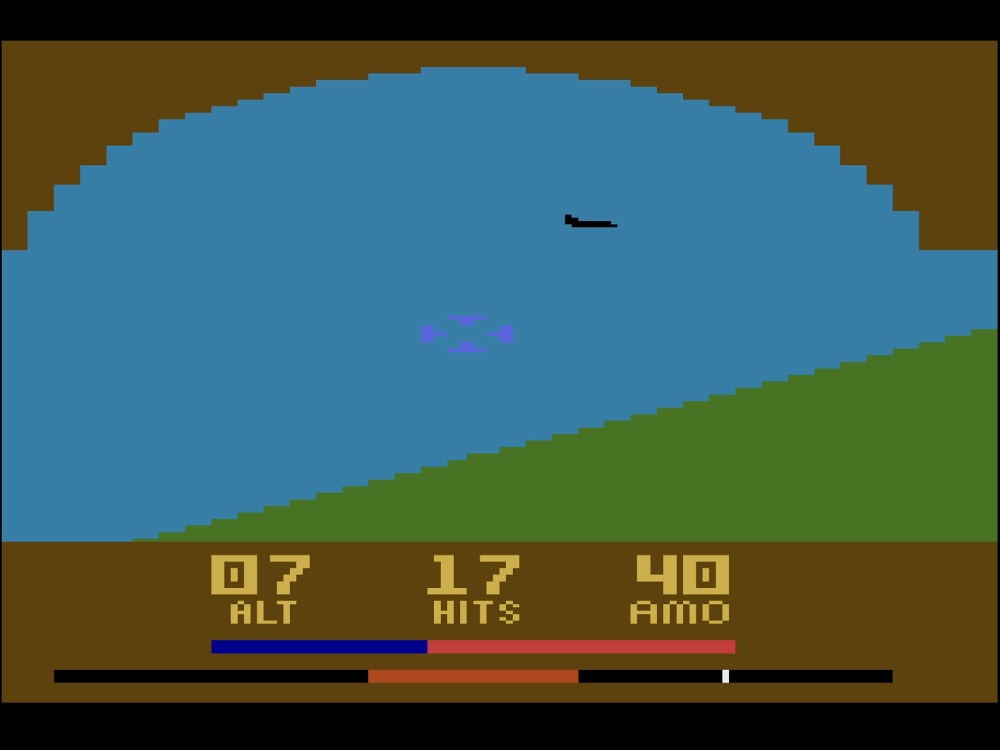 Gameplay of Air Raiders for Atari 2600